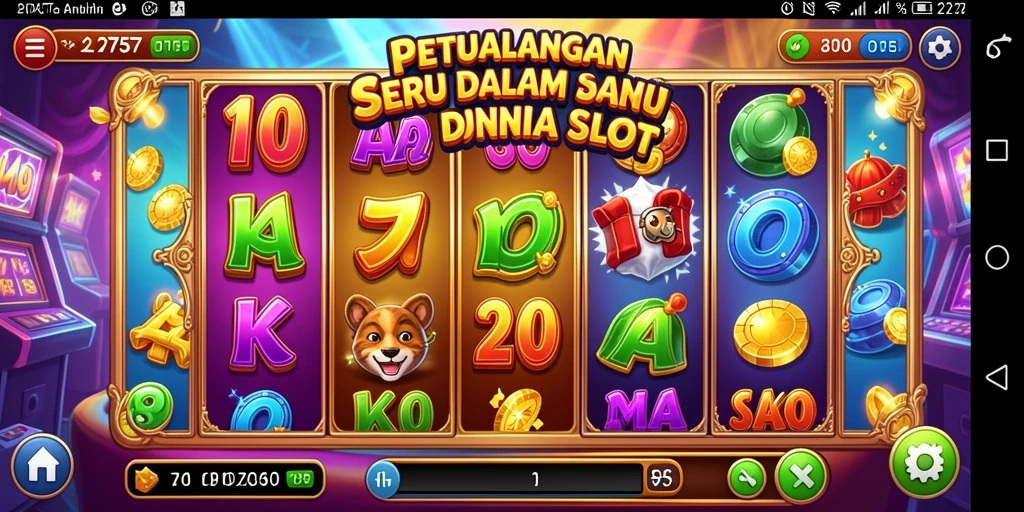 Tampilan gameplay slot yang mendebarkan di 2757.