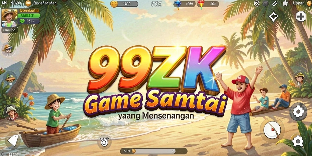 Tangkapan layar gameplay 99ZK yang ceria dan menyenangkan.