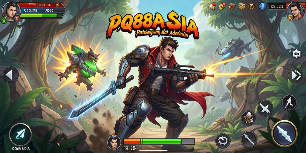 Tampilan gameplay seru dari QQ88ASIA dengan aksi menegangkan.