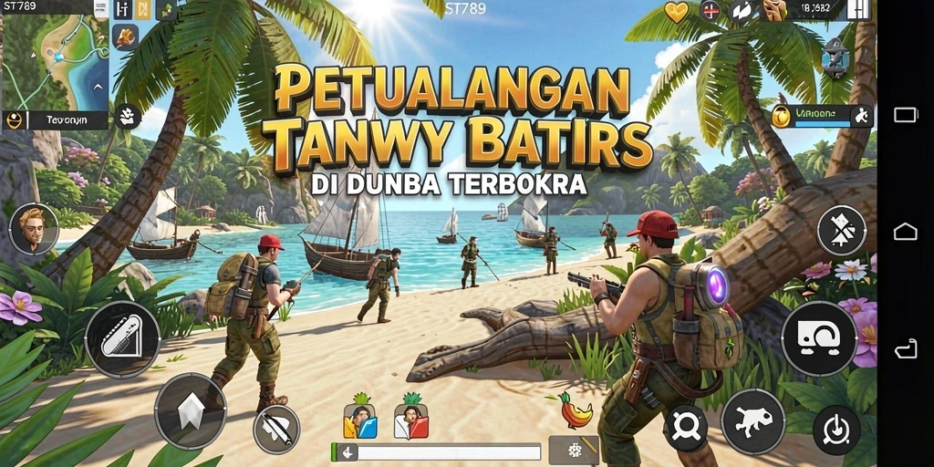 Gameplay ST789 yang menampilkan dunia terbuka yang menakjubkan.