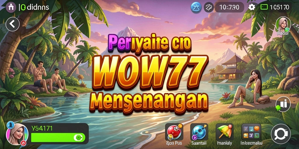 Screenshot WOW77 menampilkan gameplay seru dan menarik.